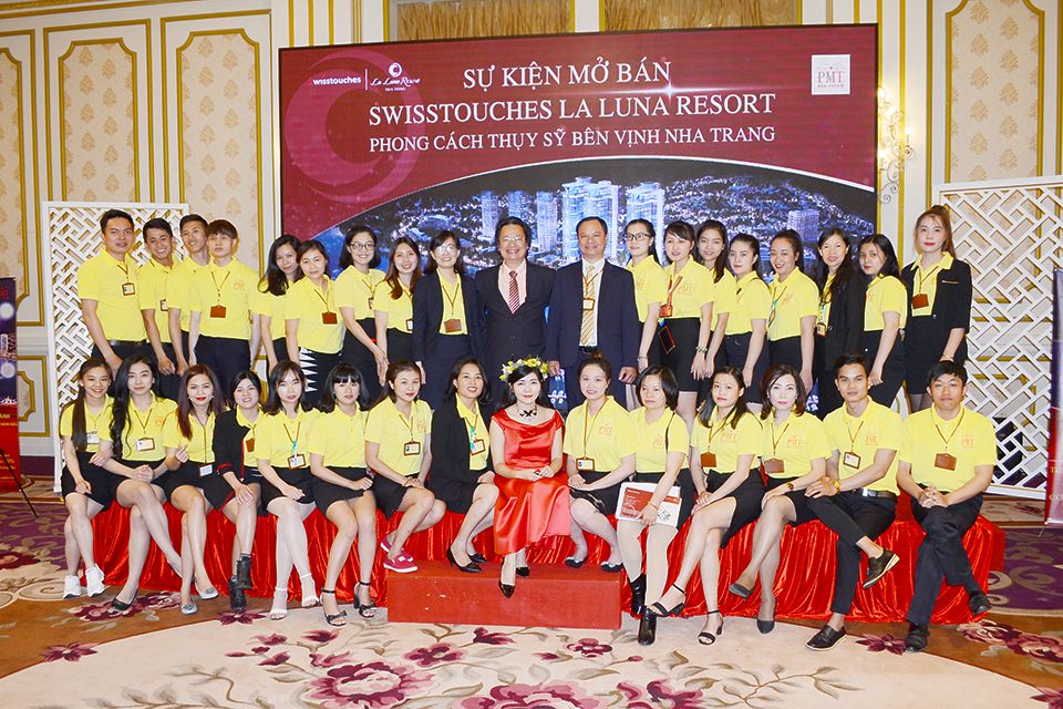 Tổ chức thành công Sự kiện mở bán Dự án Căn hộ khách sạn 5 sao Swisstouches La Luna Nhatrang Resort !